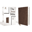 Load image into Gallery viewer, Personalized NIV The Jesus Bible Indexed Leathersoft Brown
