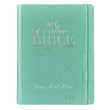 Load image into Gallery viewer, Personalized KJV My Creative Bible Journaling LuxLeather Hardcover Teal
