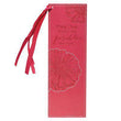 Load image into Gallery viewer, Para Dios todo es posible, marcador, rosado (Spanish Matthew 19:28 Bookmark)
