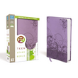 Load image into Gallery viewer, Personalized NIV Teen Study Bible Purple Leathersoft Comfort Print
