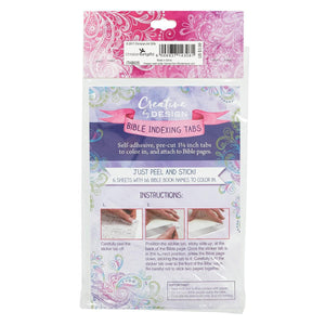 Peel & Stick Coloring Bible Index Tabs