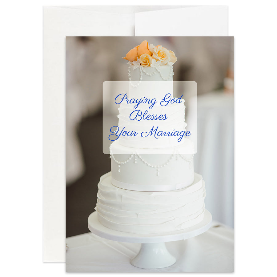 Christian Wedding Card