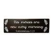 Load image into Gallery viewer, Lamentations 3:23 His Mercies Are New Every Morning  Wood Decor
