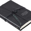 Load image into Gallery viewer, Personalized Black Classic Full Grain Leather Writing Journal/Notebook
