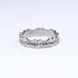 Load image into Gallery viewer, All Things Through Christ Philippians 4:13 Heart Woman&#39;s Ring
