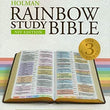 Load image into Gallery viewer, Personalized NIV Rainbow Study Bible Saddle Brown LeatherTouch
