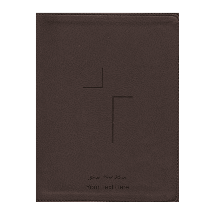 Personalized NIV The Jesus Bible Indexed Leathersoft Brown