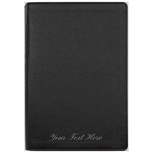 Personalized NKJV Spirit-Filled Life Bible Third Edition Genuine Leather Black Indexed Comfort Print