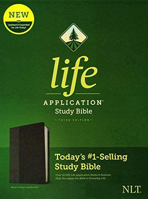 Personalized NLT Life Application Study Bible Third Edition Black